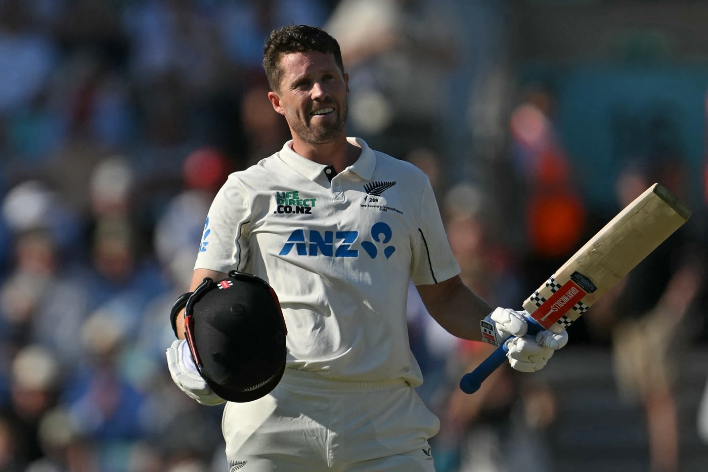 Henry Nicholls' century gave New Zealand a firm control of the second Test