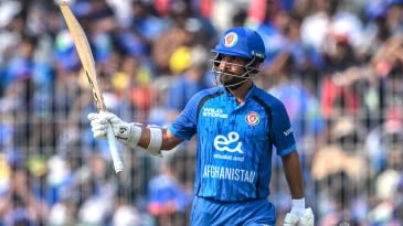 Hashmatullah Shahidi handed one demerit point for running on pitch