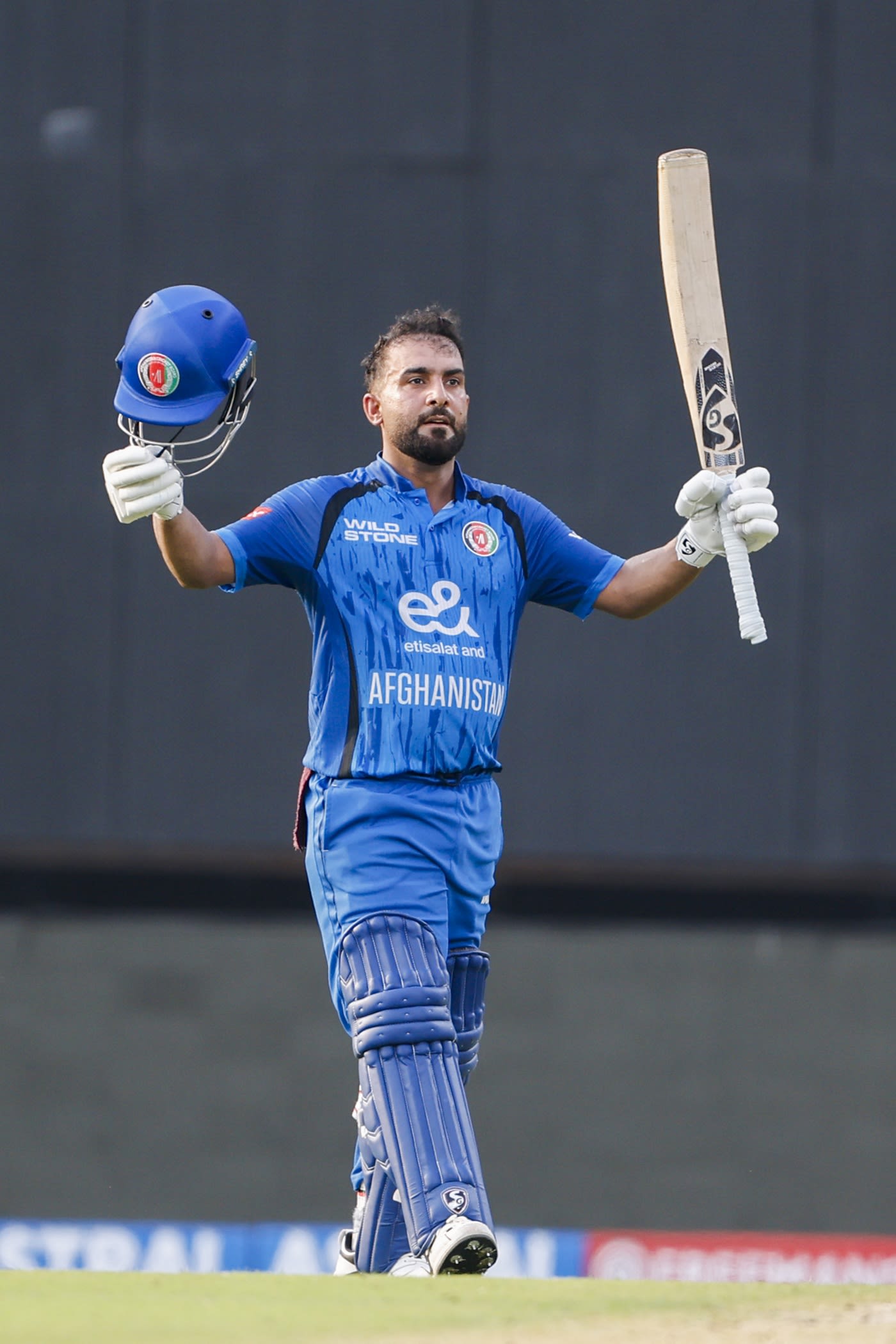 Hashmatullah Shahidi scored his maiden ODI hundred
