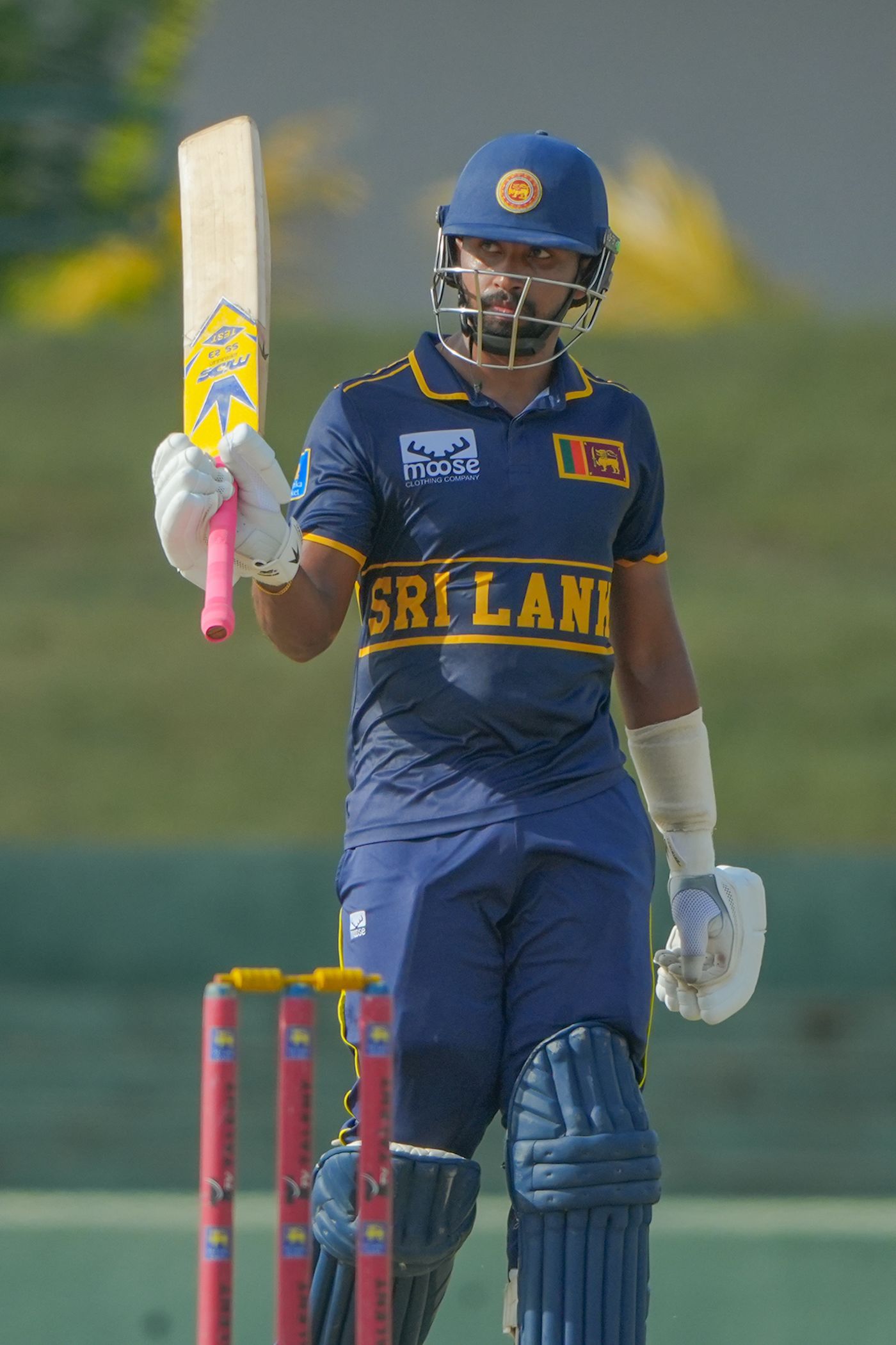 Sadeera Samarawickrama was the first half-centurion of Sri Lanka A's innings