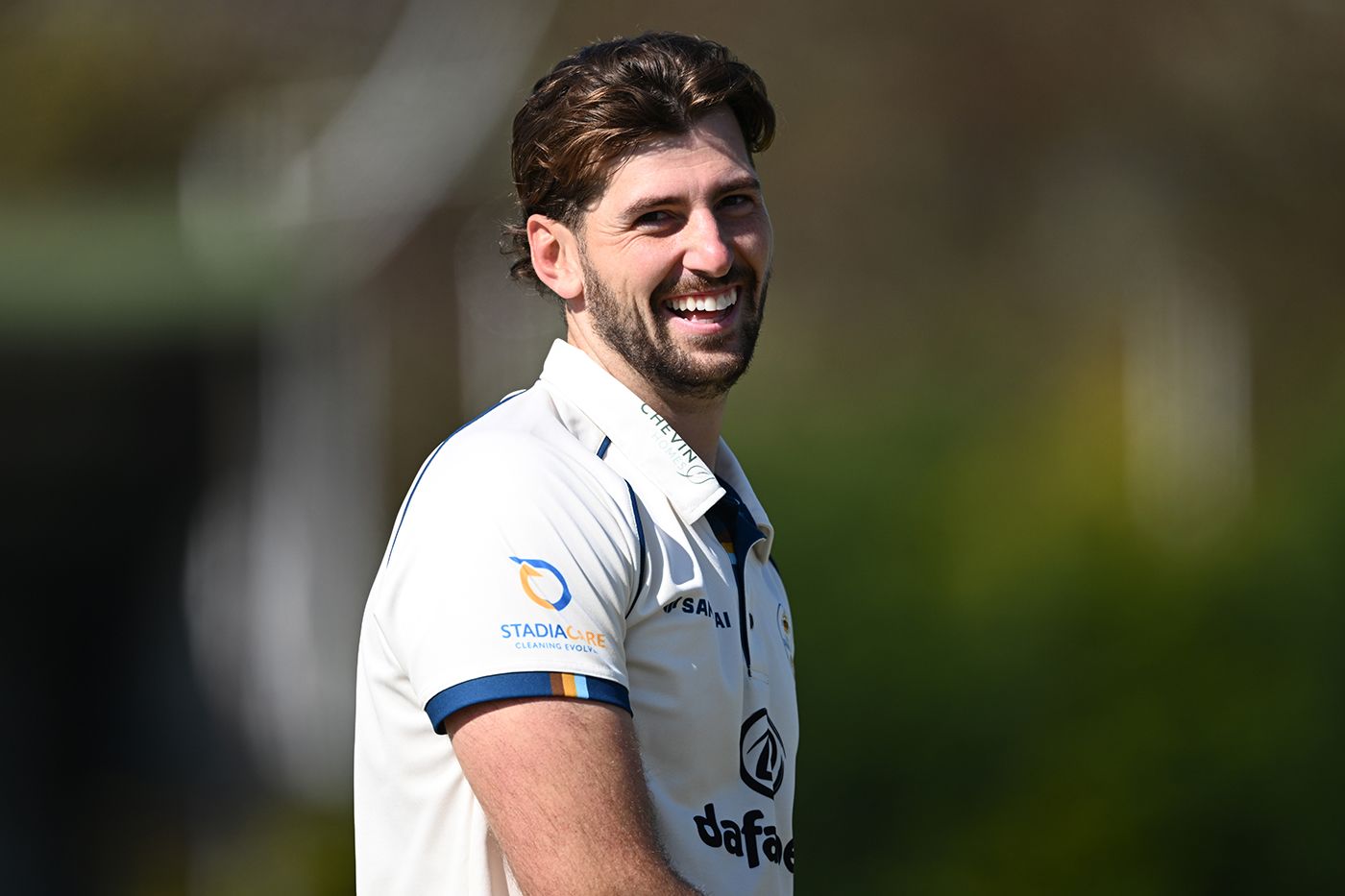 Ben Aitchison is all smiles