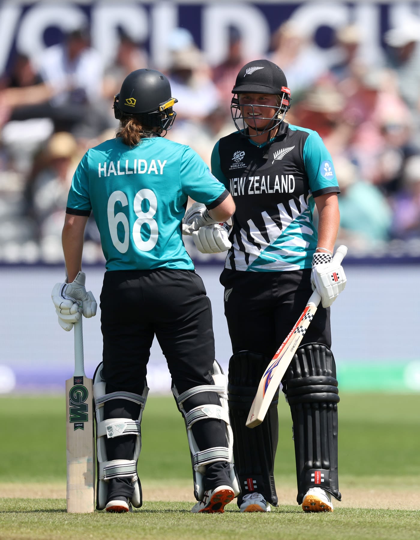 Brooke Halliday and Izzy Sharp added 101 for the fourth wicket