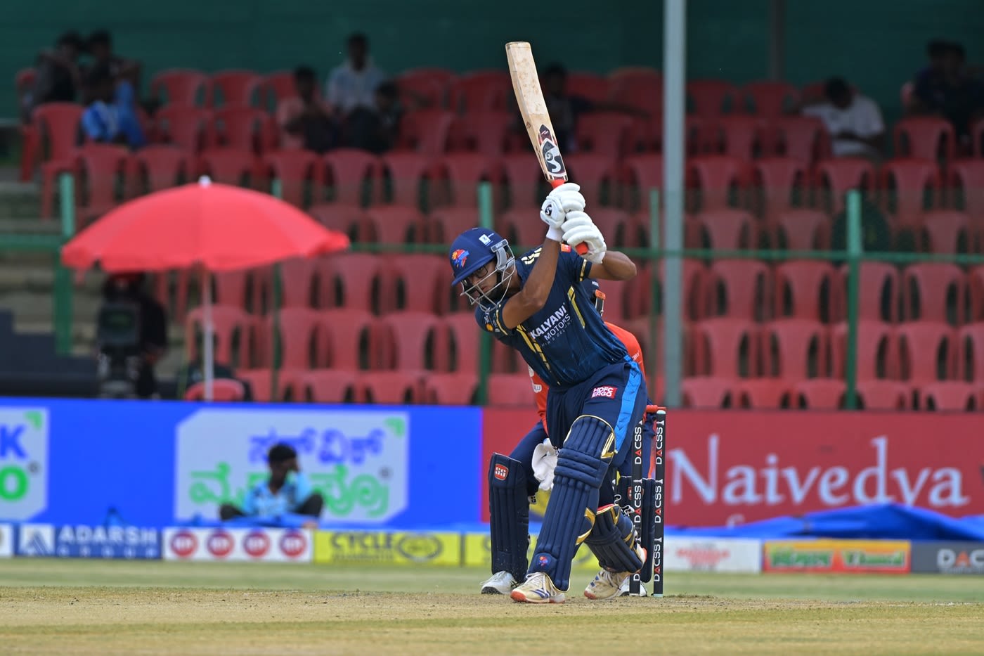 Samit Dravid in action