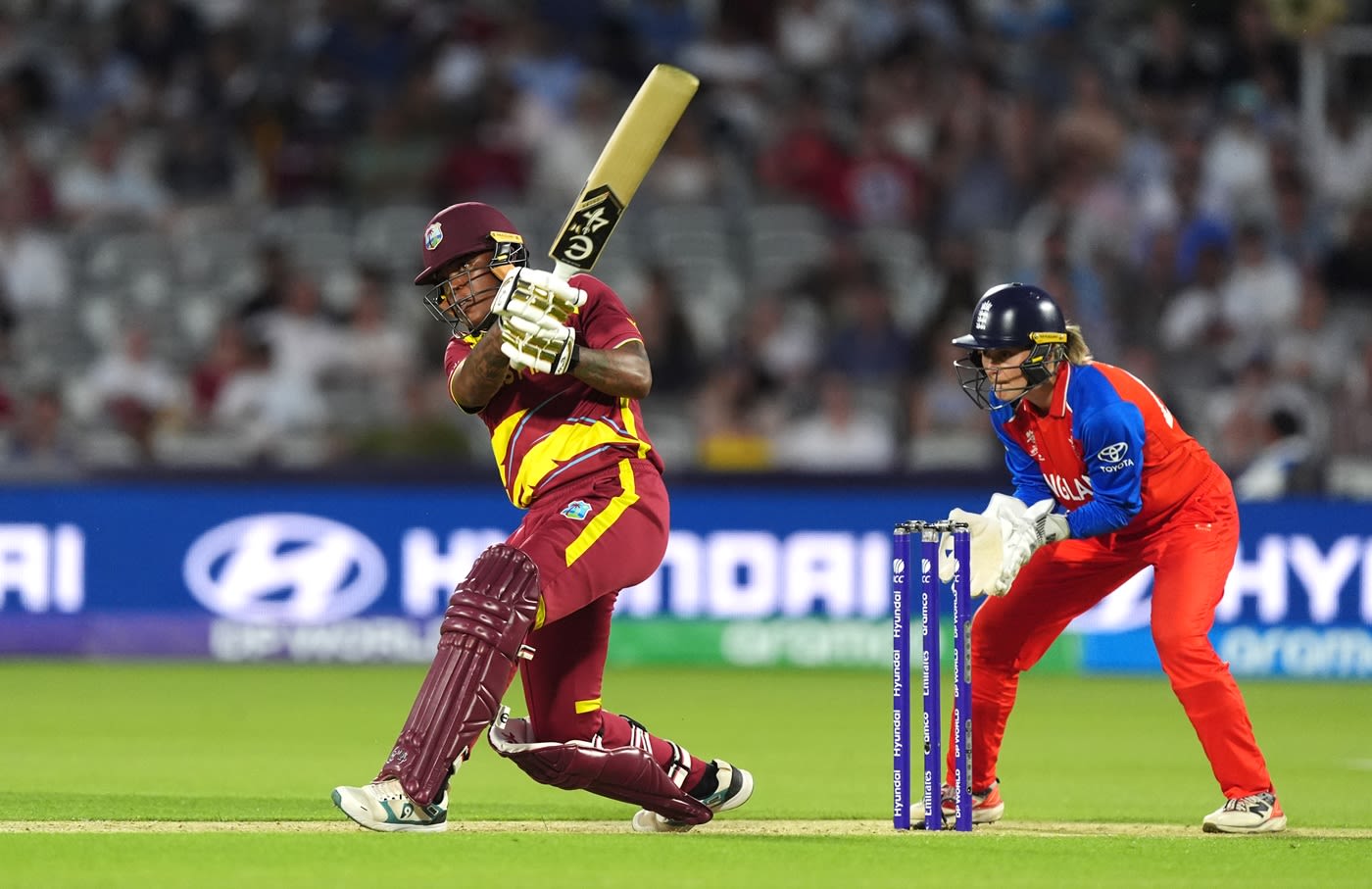 Chinelle Henry found the boundary towards the end