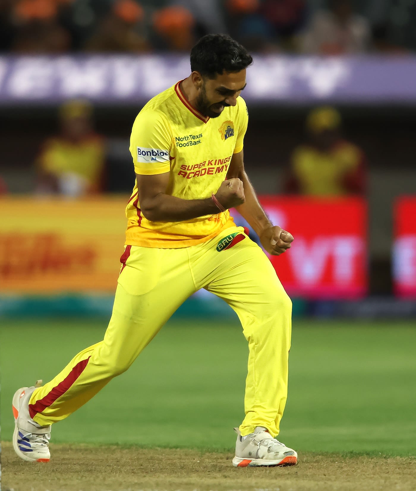 Abhimanyu Lamba was among the wickets in the middle overs