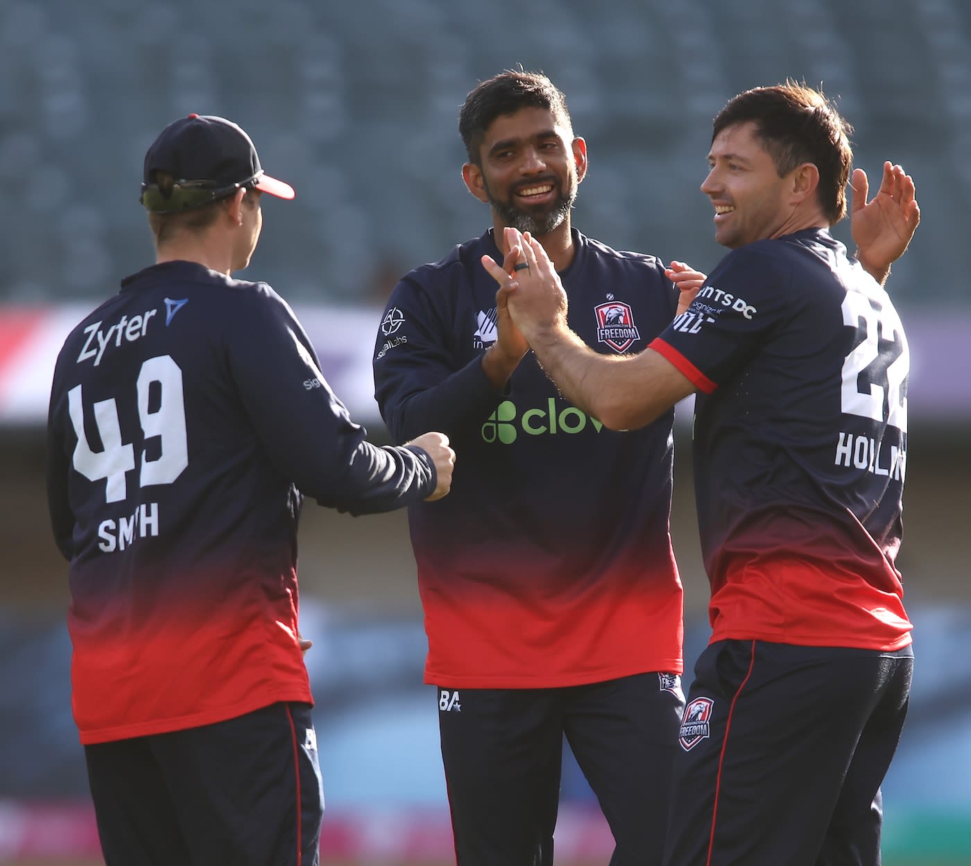 Ian Holland picked up a couple of big wickets