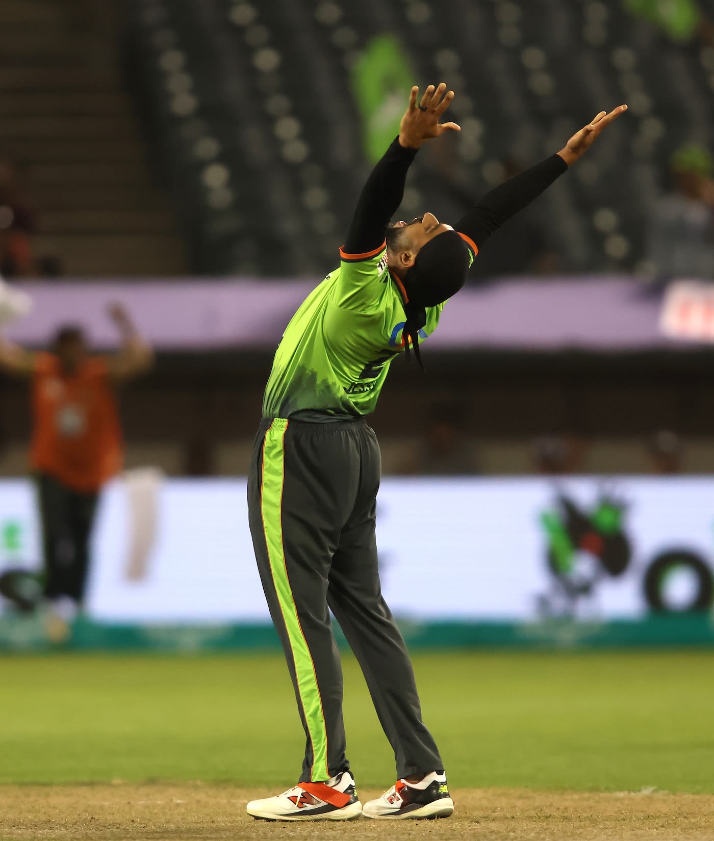 Jasdeep Singh completed his five-for with Marco Jansen's wicket