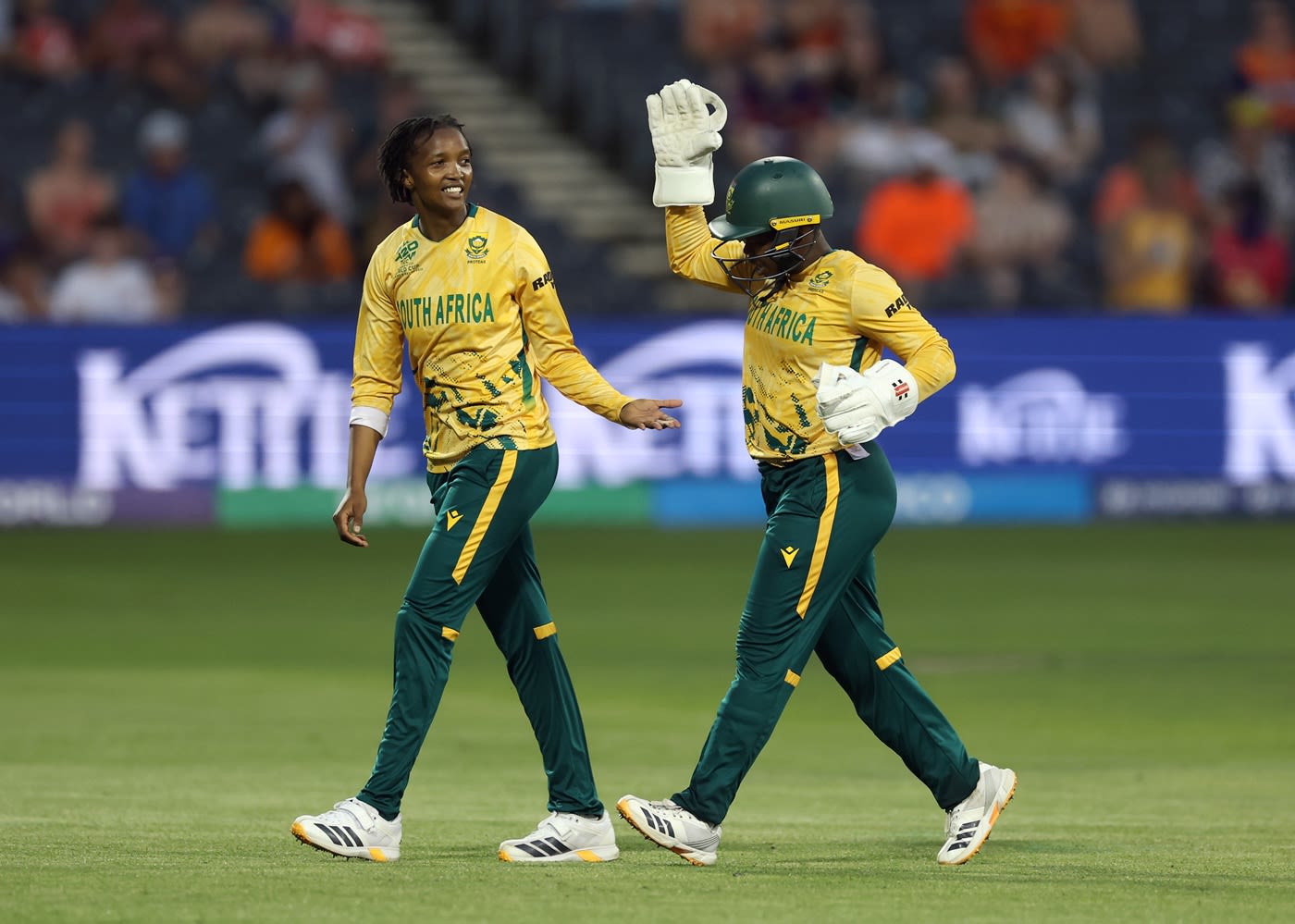 Ayabonga Khaka finished with 3 for 19
