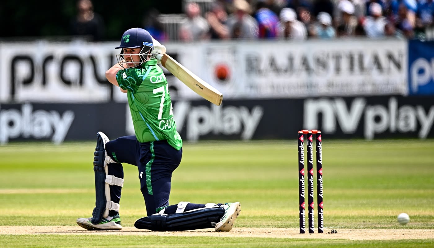 Ben Calitz hit two sixes in his brief stay