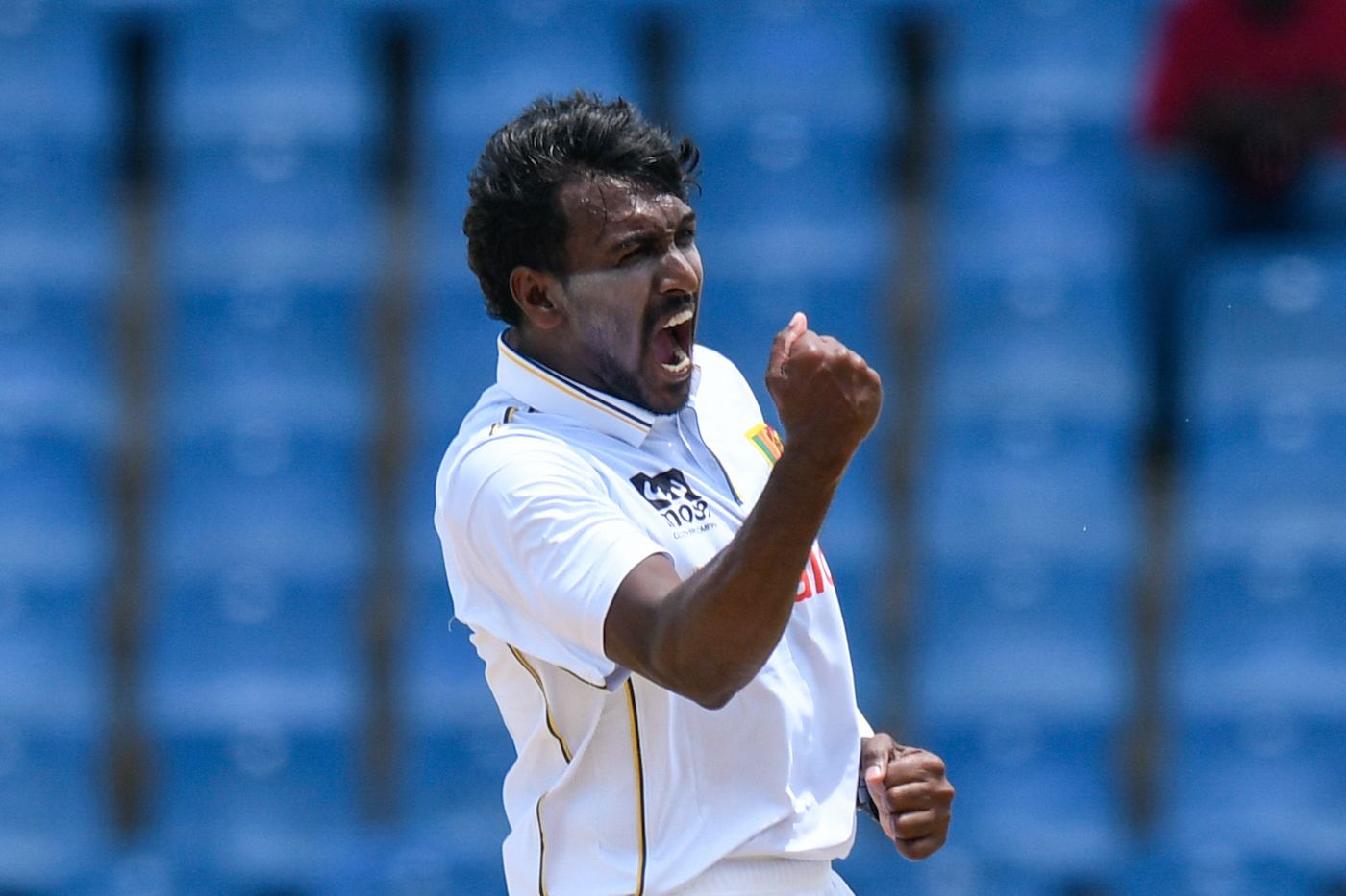 Milan Rathnayaka struck in the second session as well