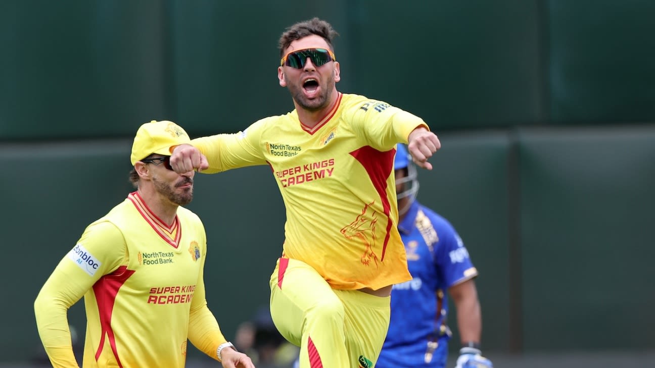 Ferreira, Milne run through MI New York to give Super Kings third win