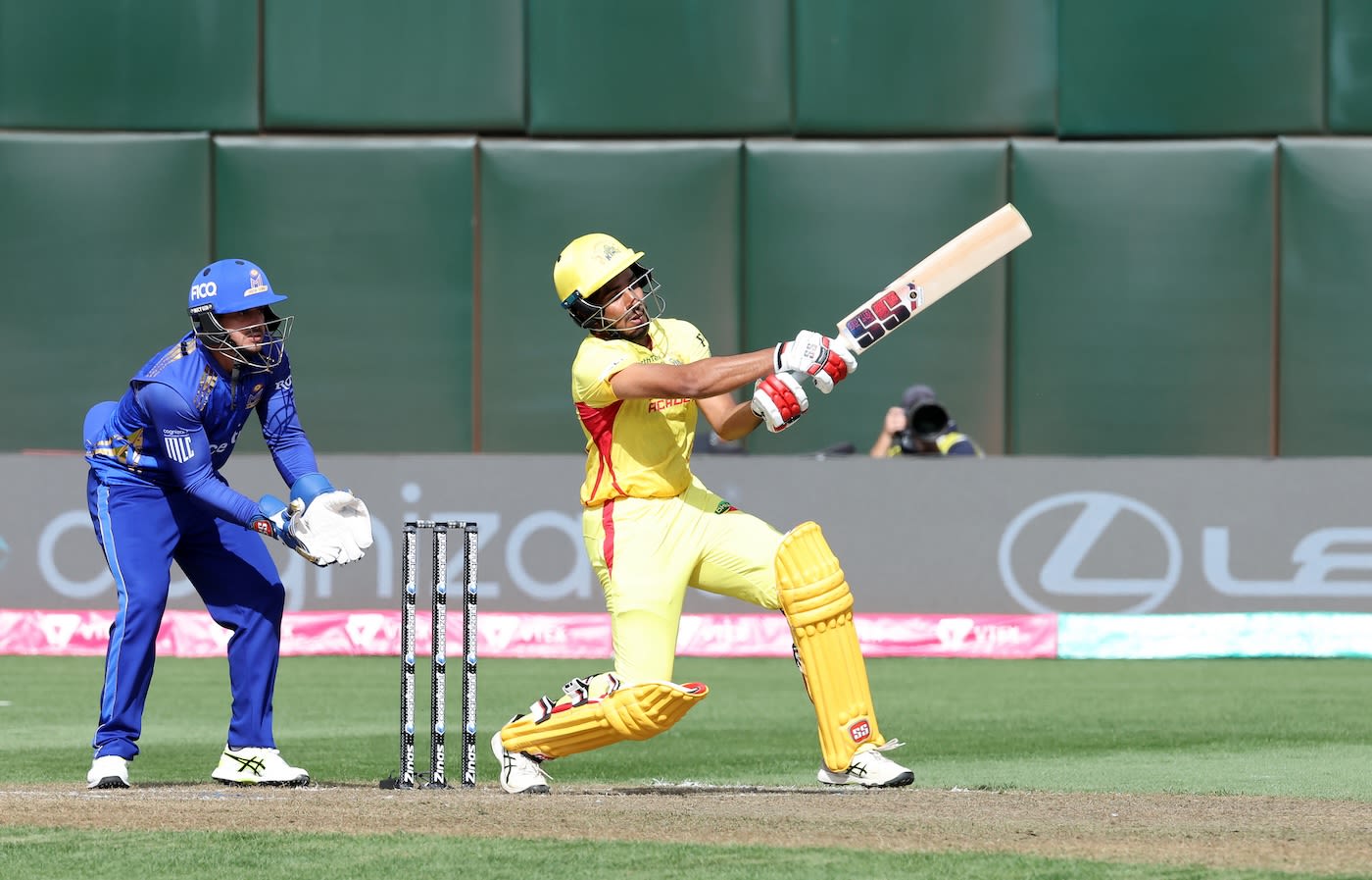 Saiteja Mukkamalla top-scored in the chase