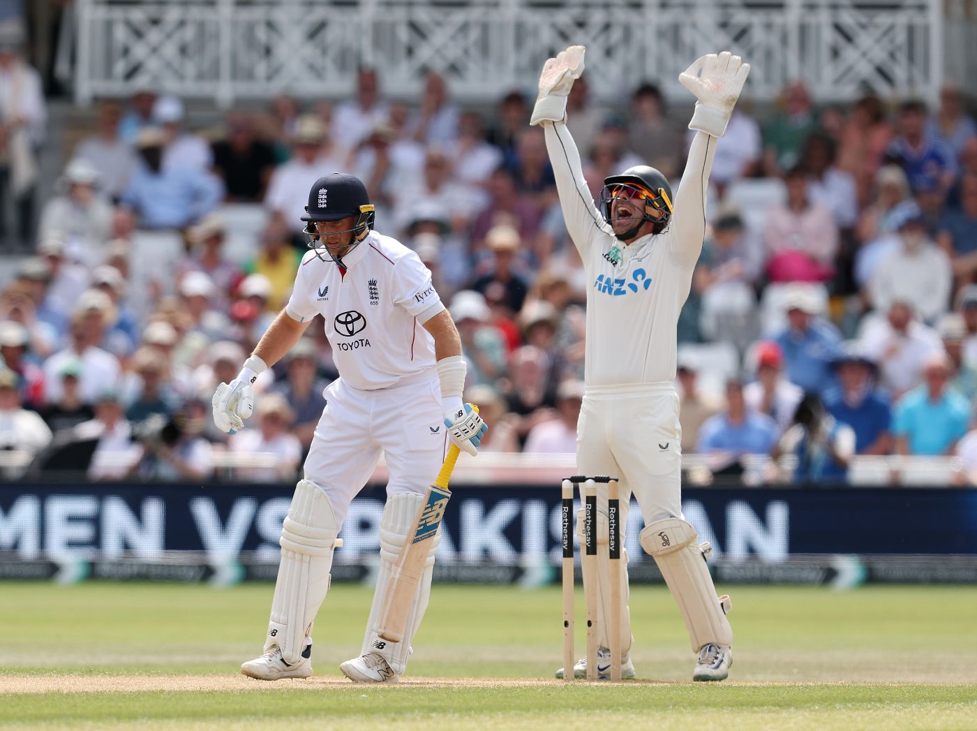 Joe Root fell lbw once more in a huge boost to New Zealand