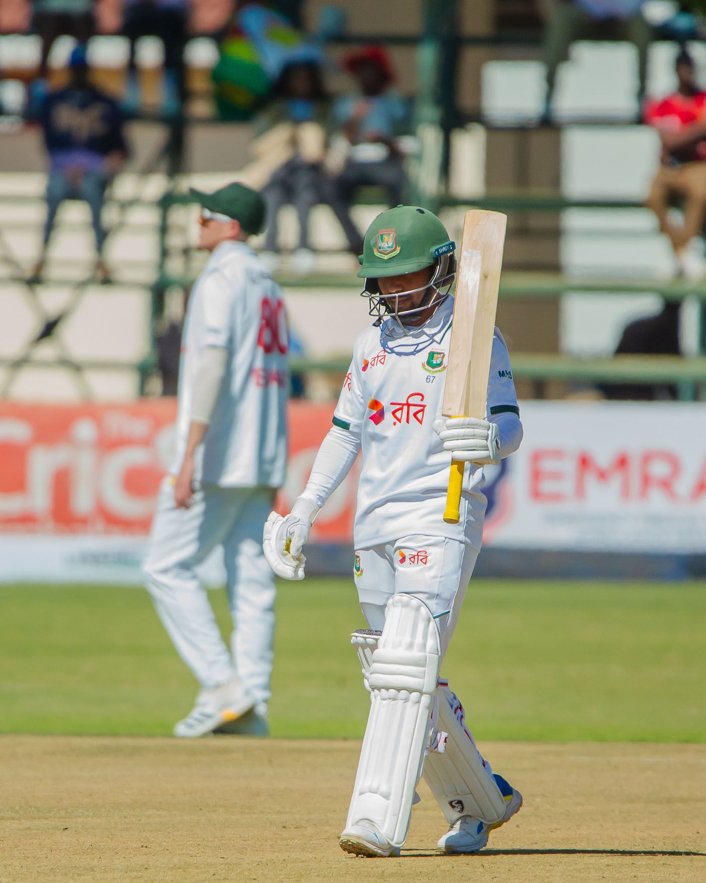 Mominul Haque made the first fifty of the game