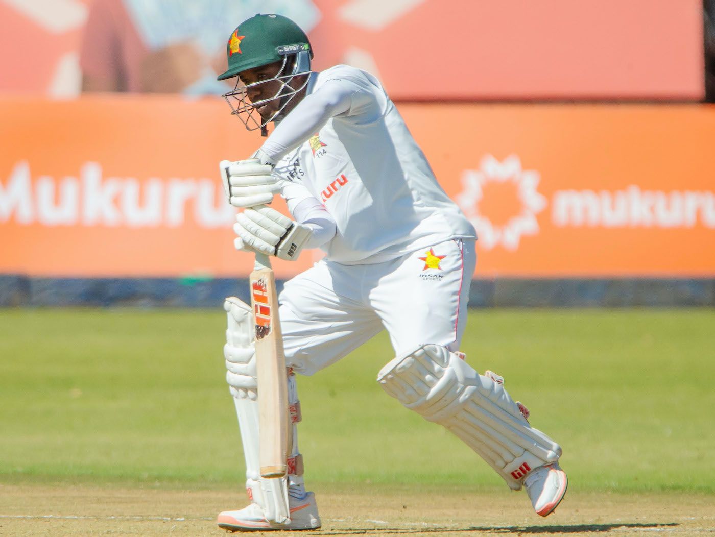 Wessly Madhevere was the fourth half-centurion of the innings