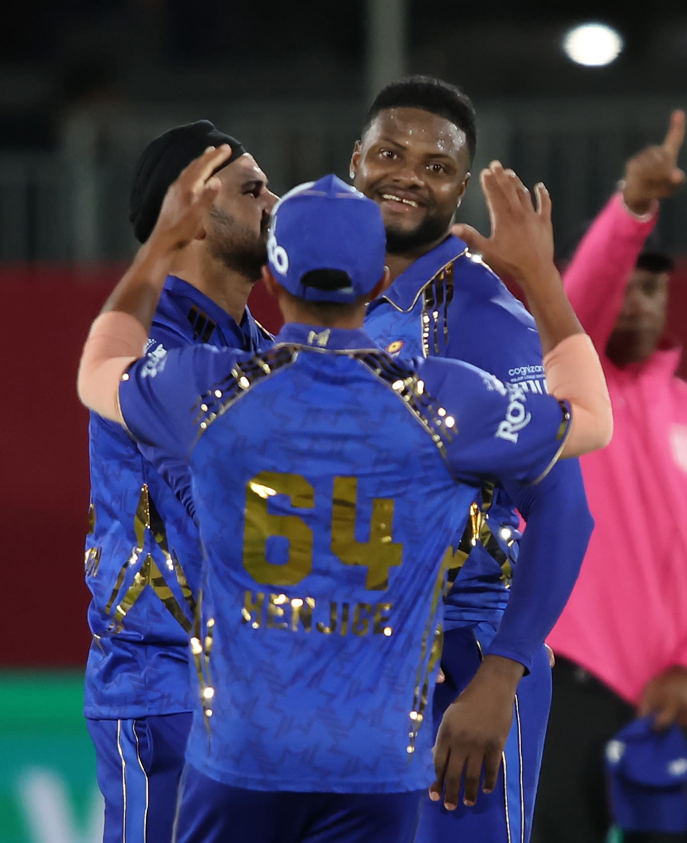 Romario Shepherd removed Shehan Jayasuriya
