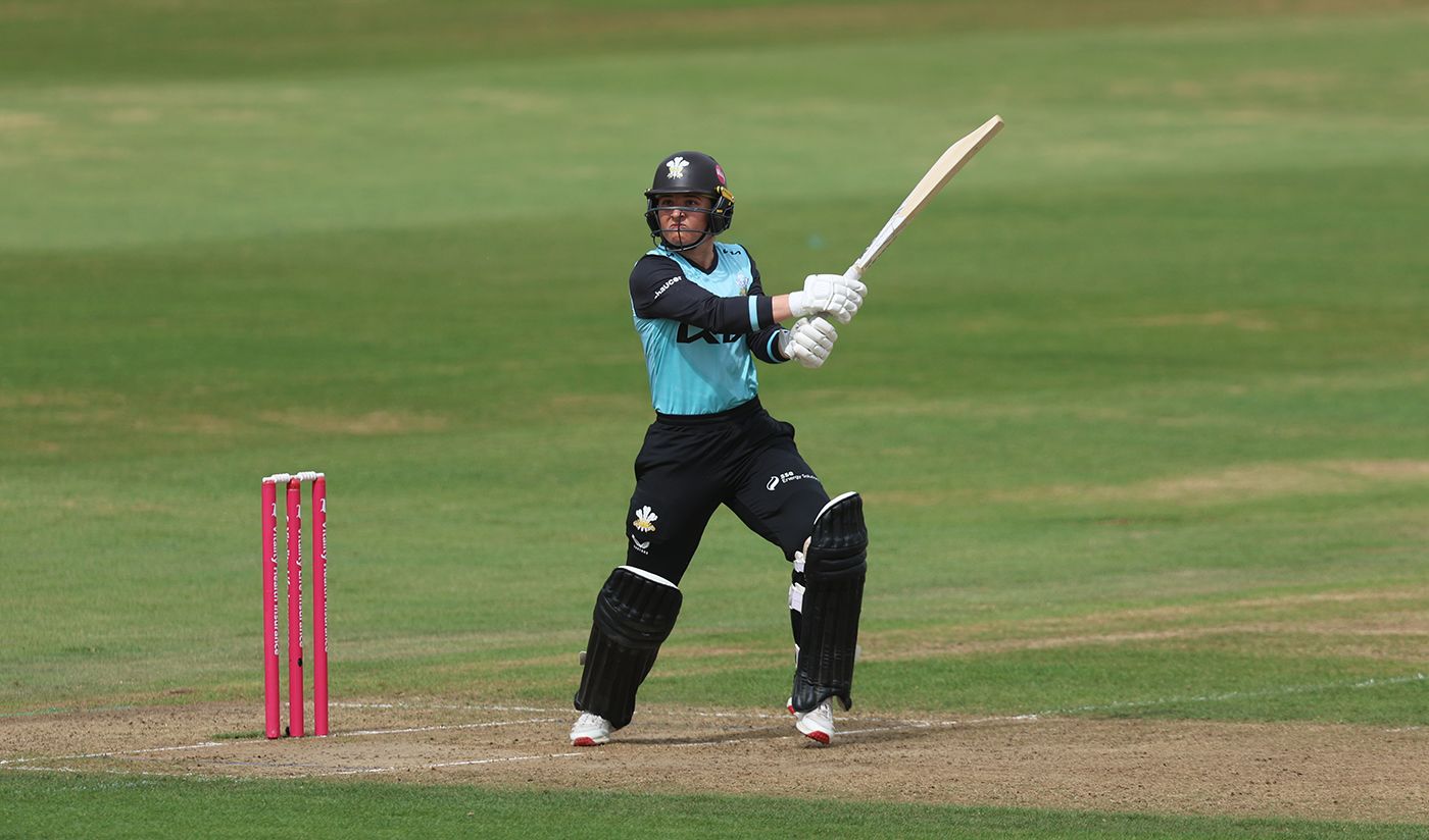 Phoebe Franklin top-scored with 46 for Surrey