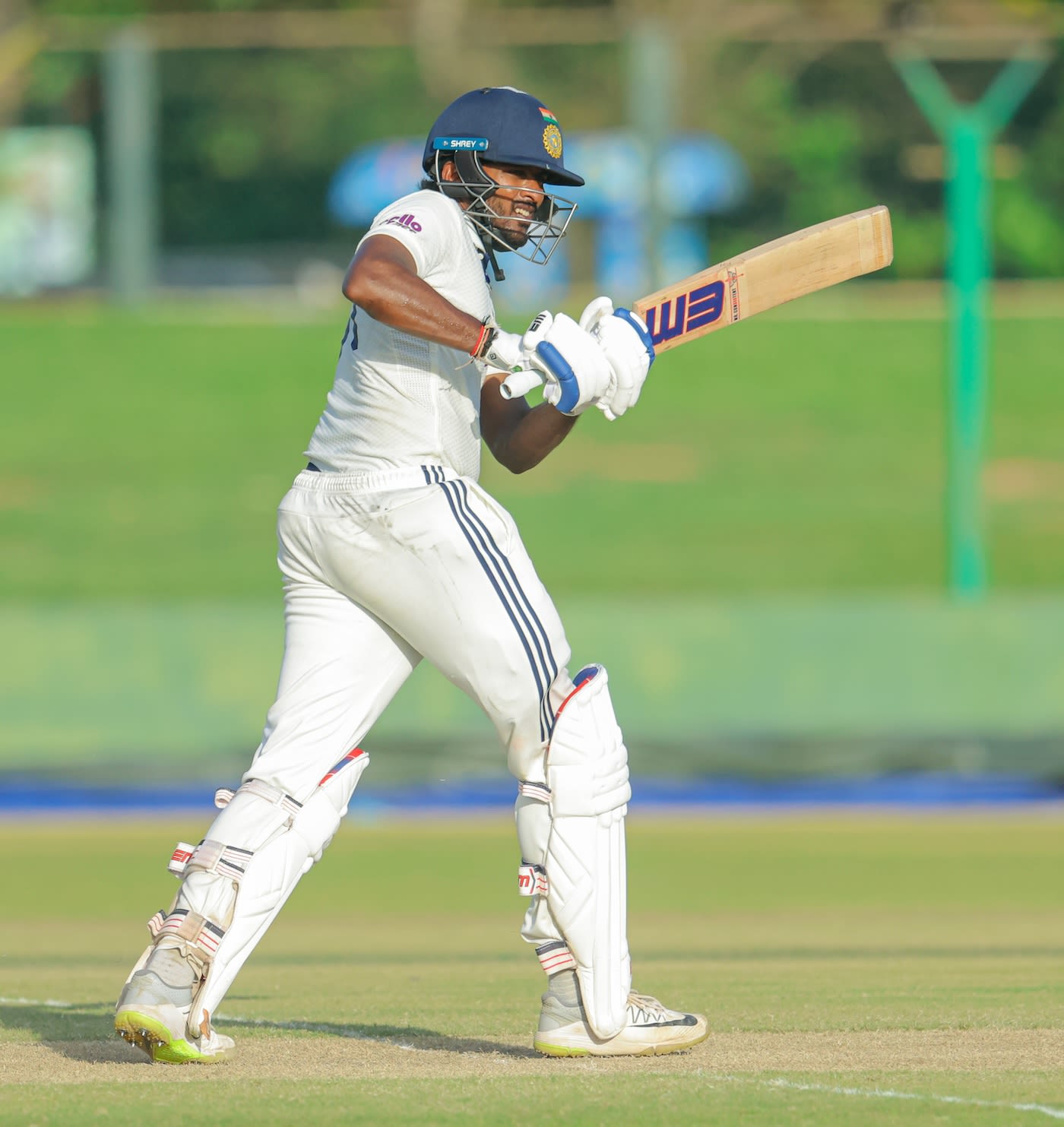 B Sai Sudharsan was largely untroubled