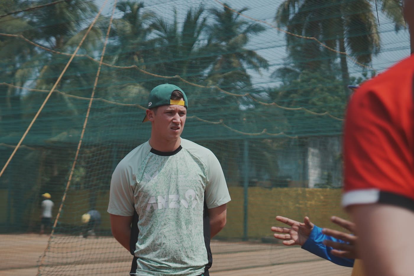 Curtis Heaphy trained at the Super Kings Academy in Chennai during the New Zealand winter