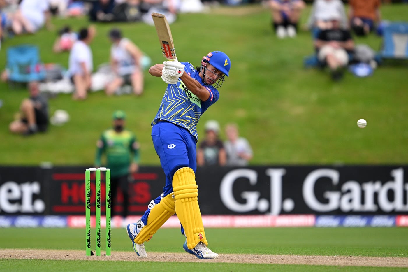 Otago's Max Chu hits out