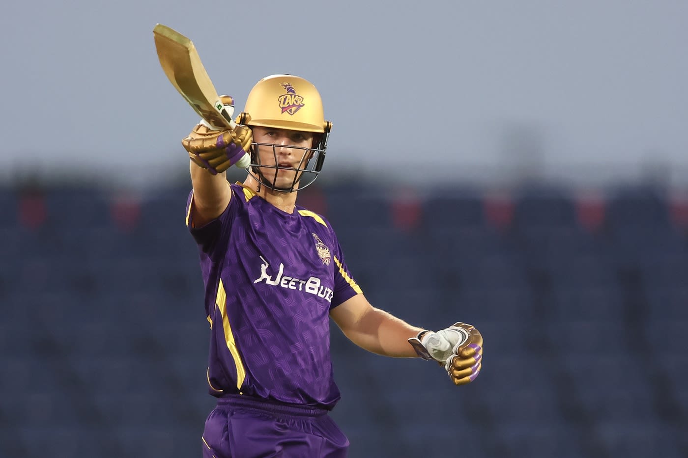 Matthew Tromp raises his fifty