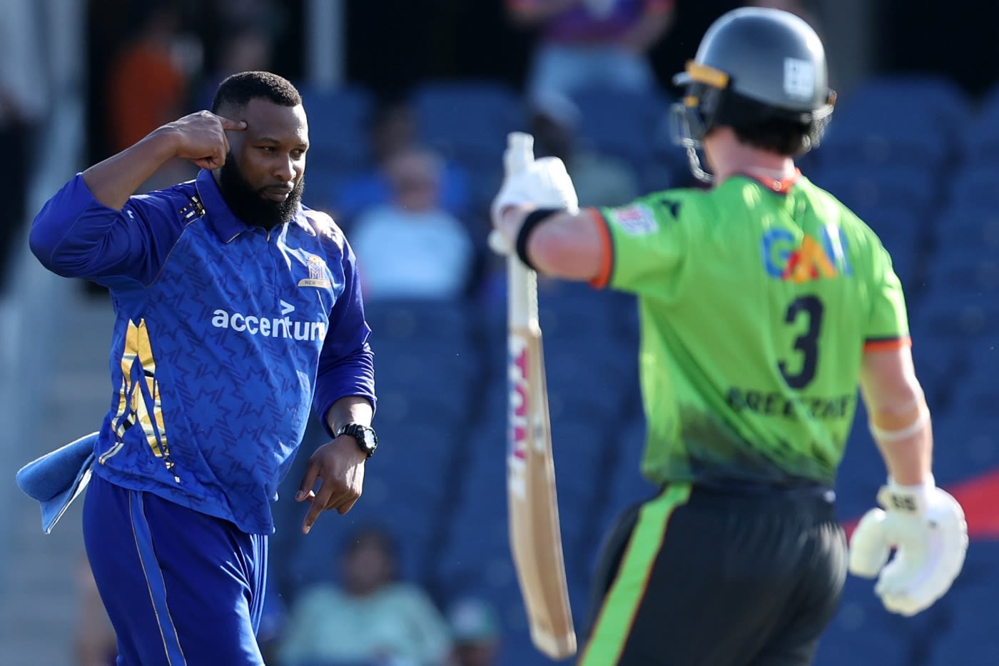 Kieron Pollard's dismissal of Matthew Breetzke triggered a remarkable collapse