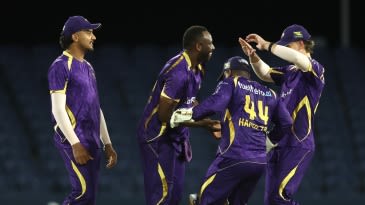 Holder, Russell bowl LAKR to thrilling win over Unicorns
