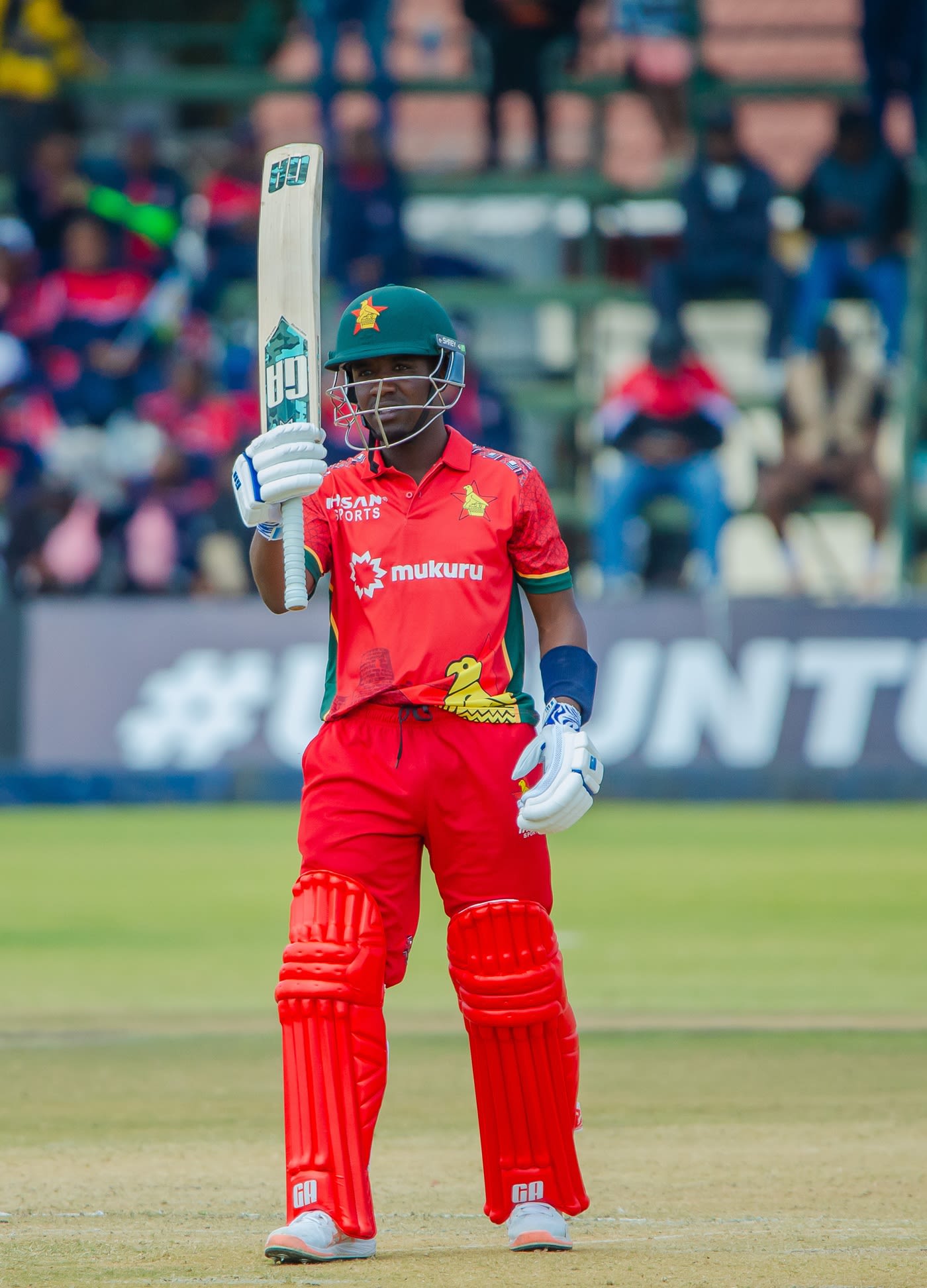 Wessly Madhevere fought with a fifty