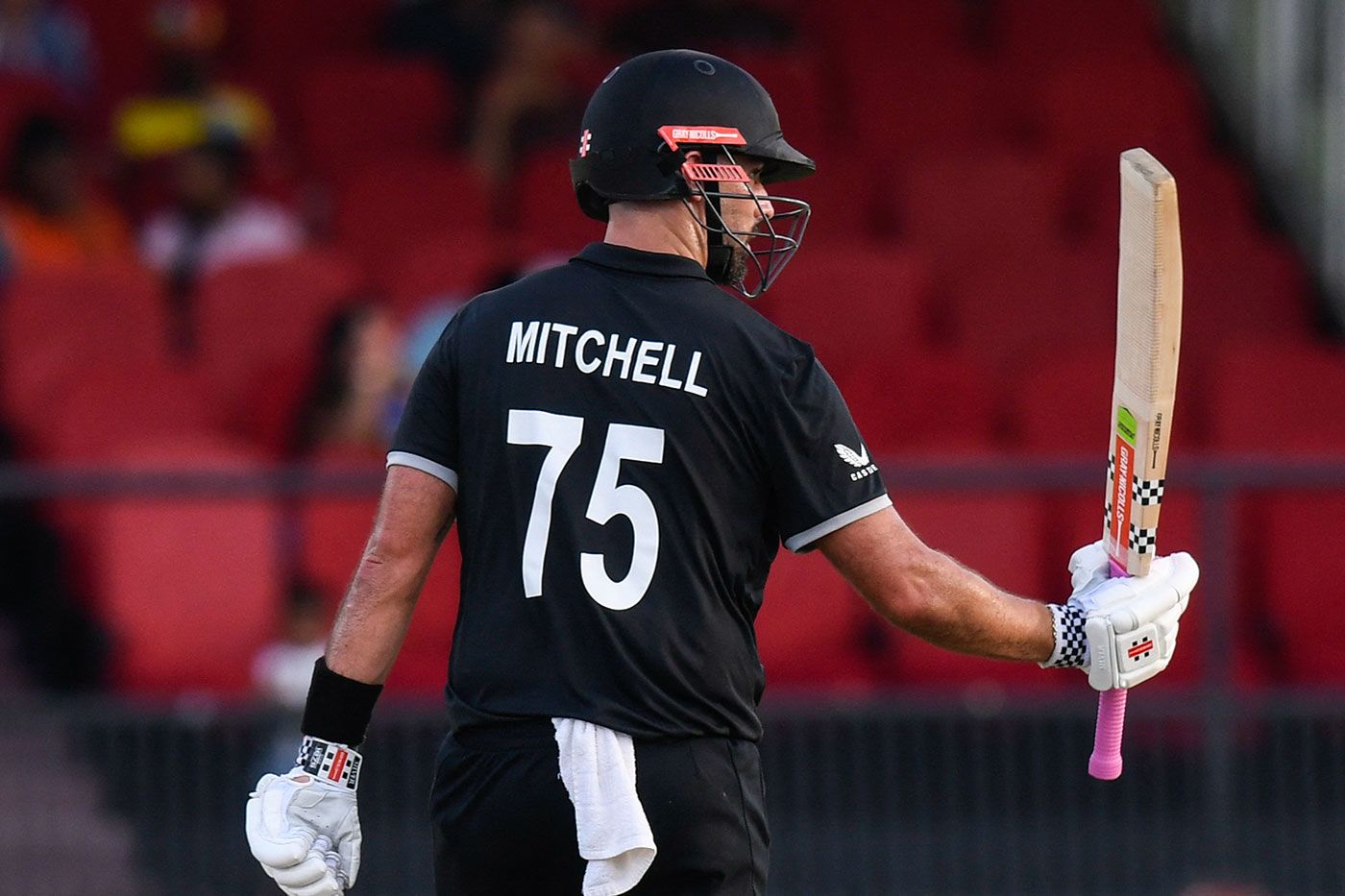 Daryl Mitchell's half-century led the middle order