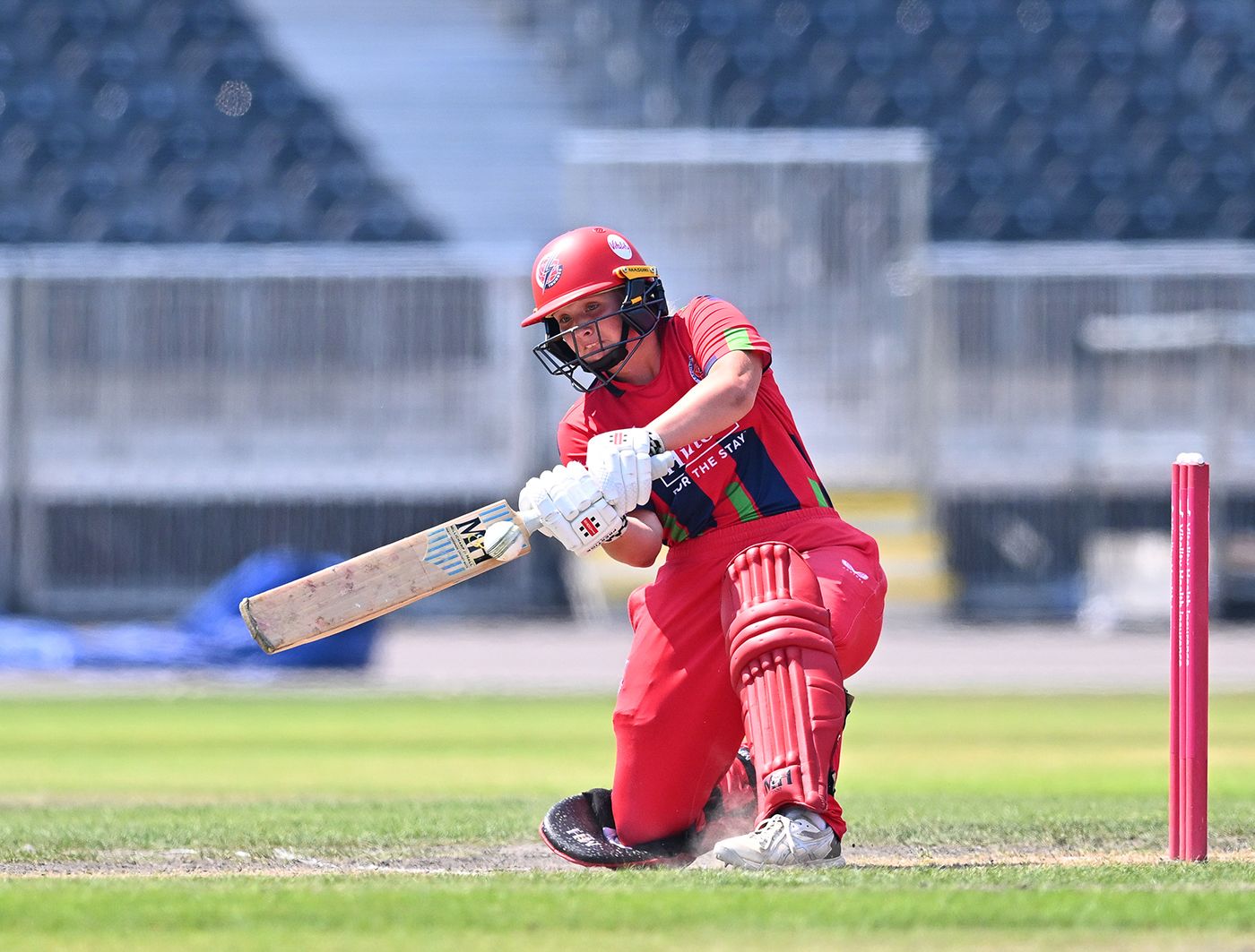 Skye Thomas was Lancashire's match-winner on debut