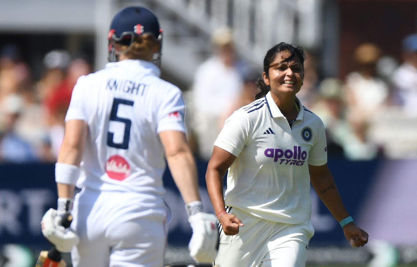 Sayali Satghare got Heather Knight for 13