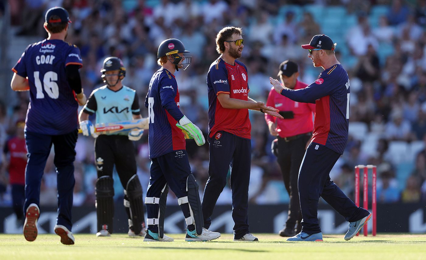 Matt Critchley picked up three wickets