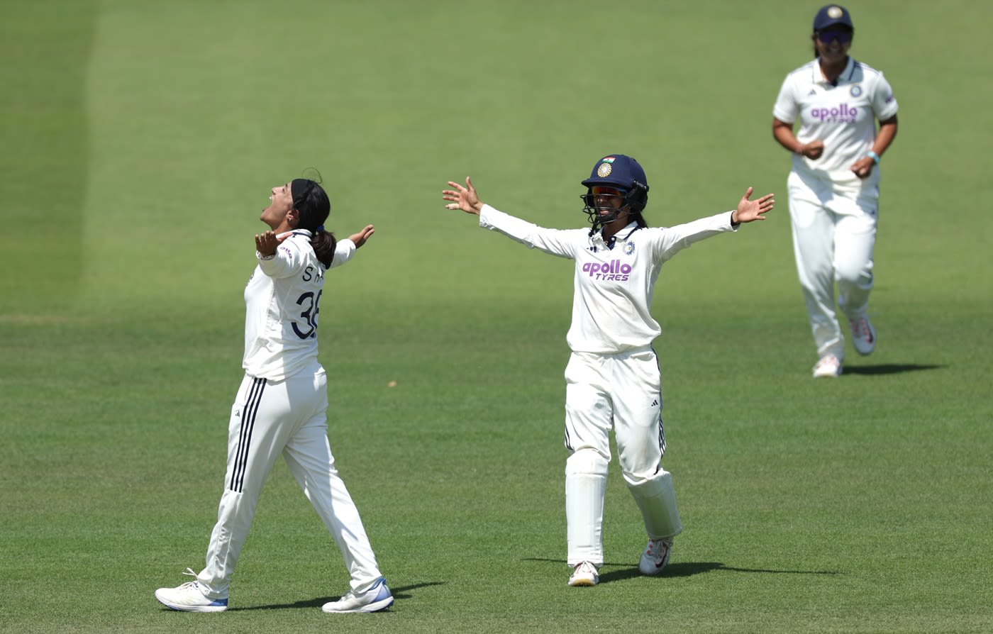 Sneh Rana picked up the winning wicket, completing a four-for in the process