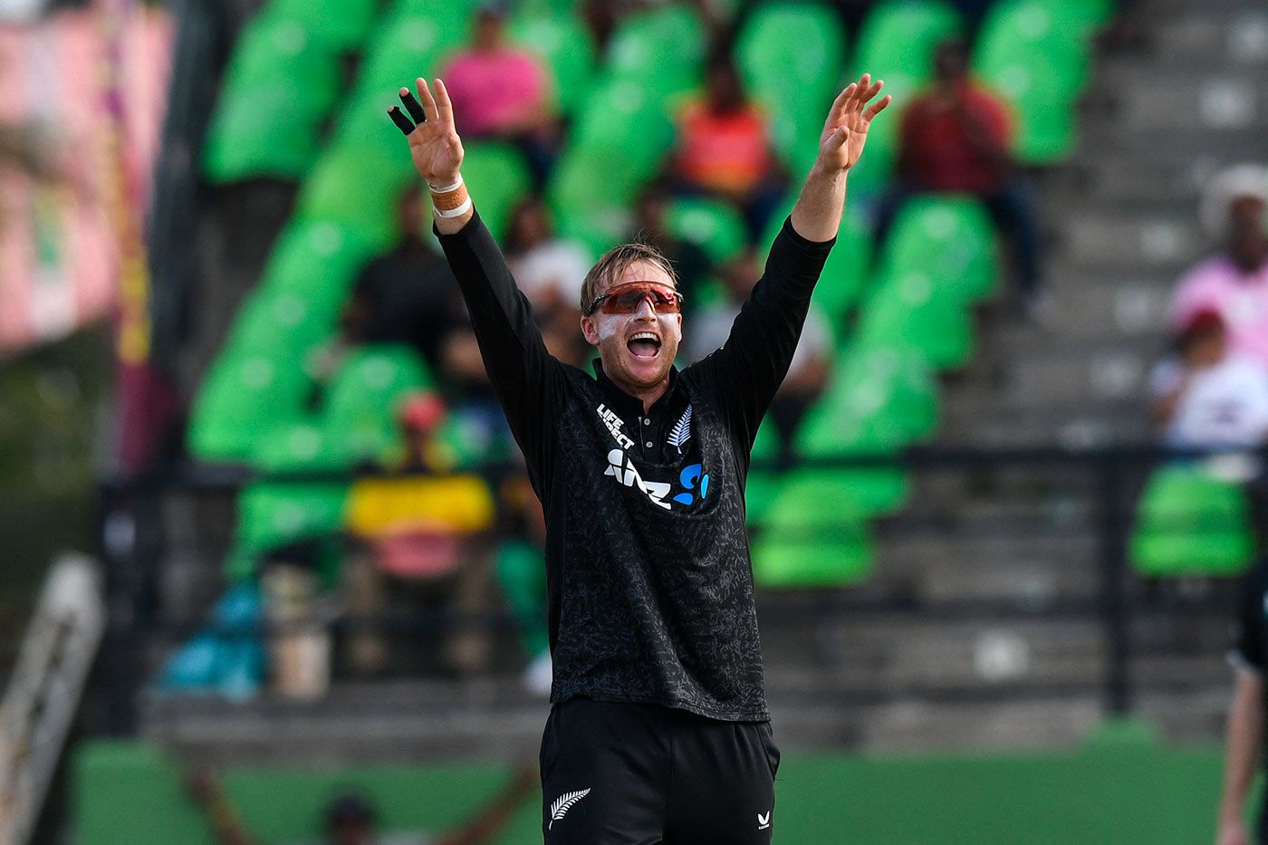 Jayden Lennox had a day to remember with five wickets