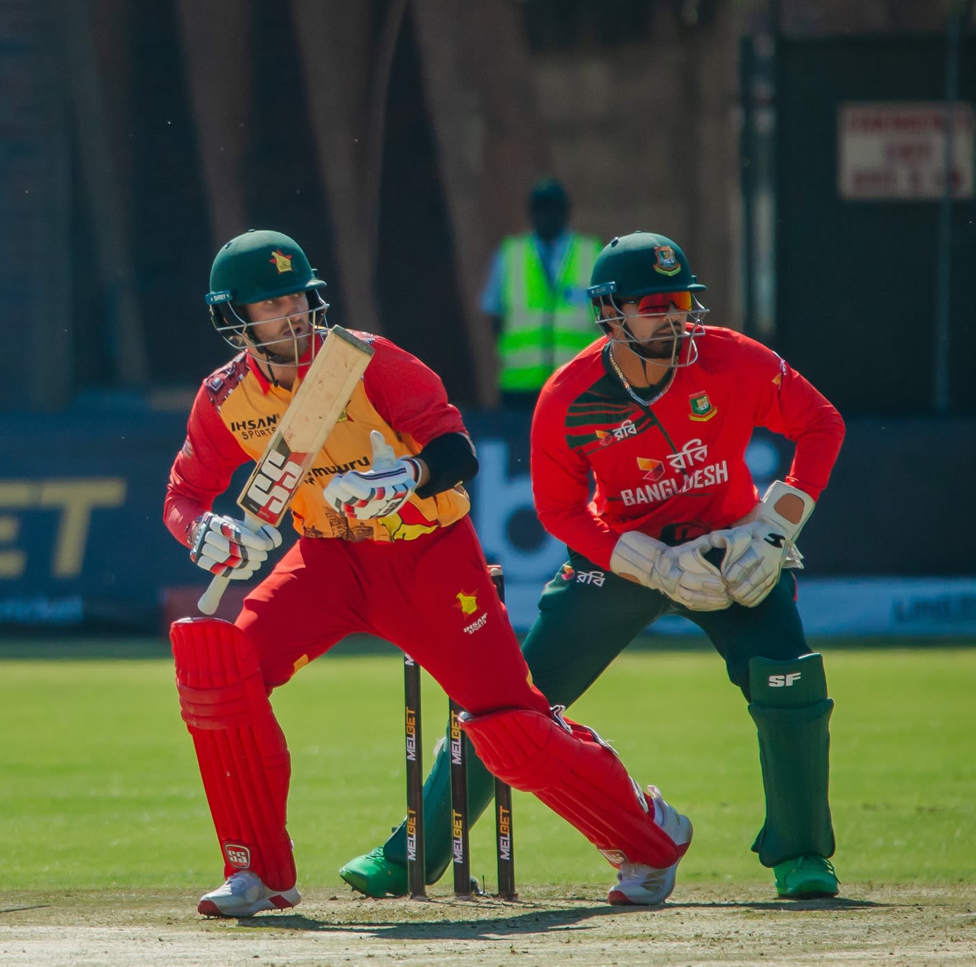 Brian Bennett batted at a quick pace