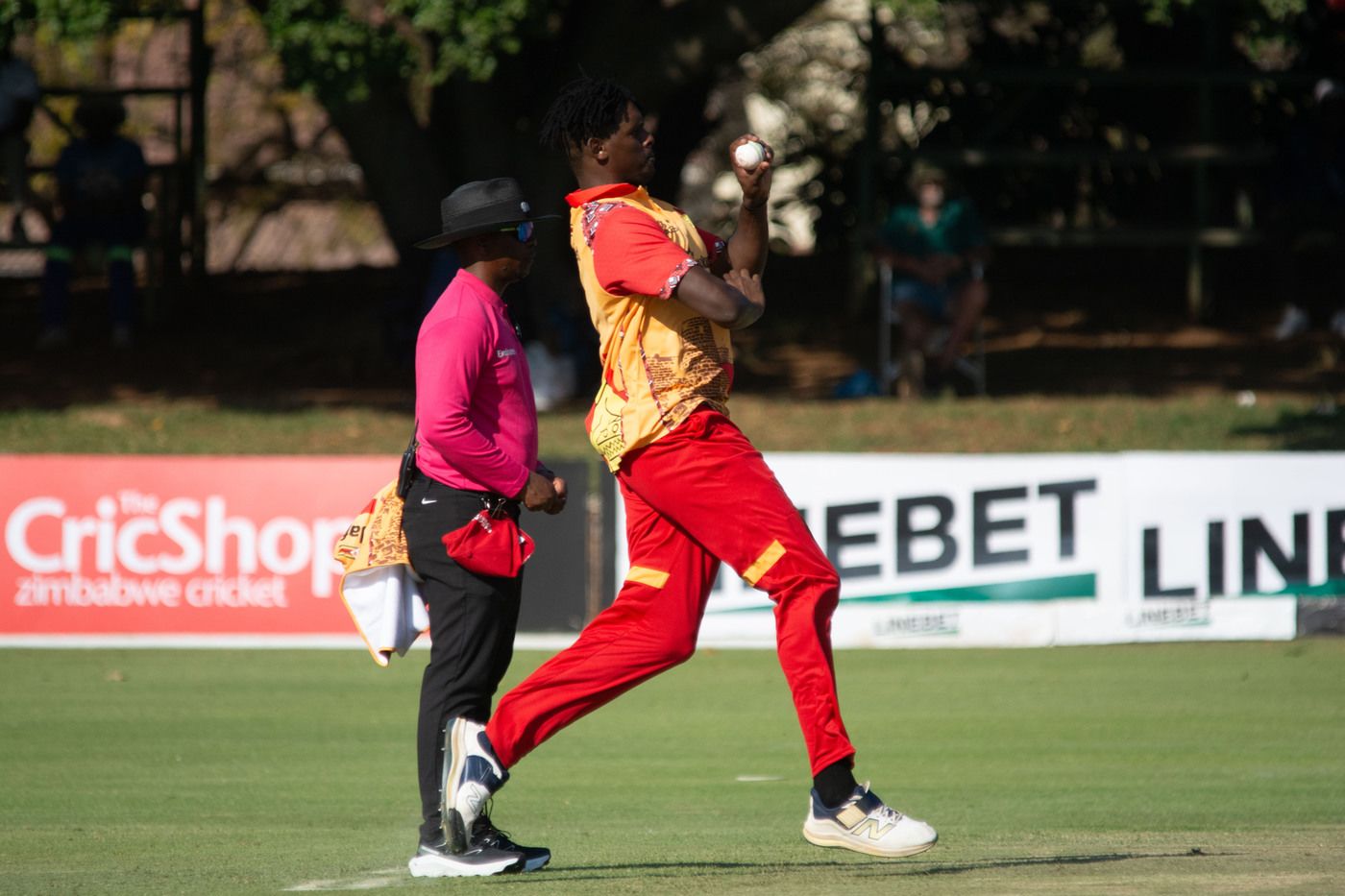Richard Ngarava picked up four wickets