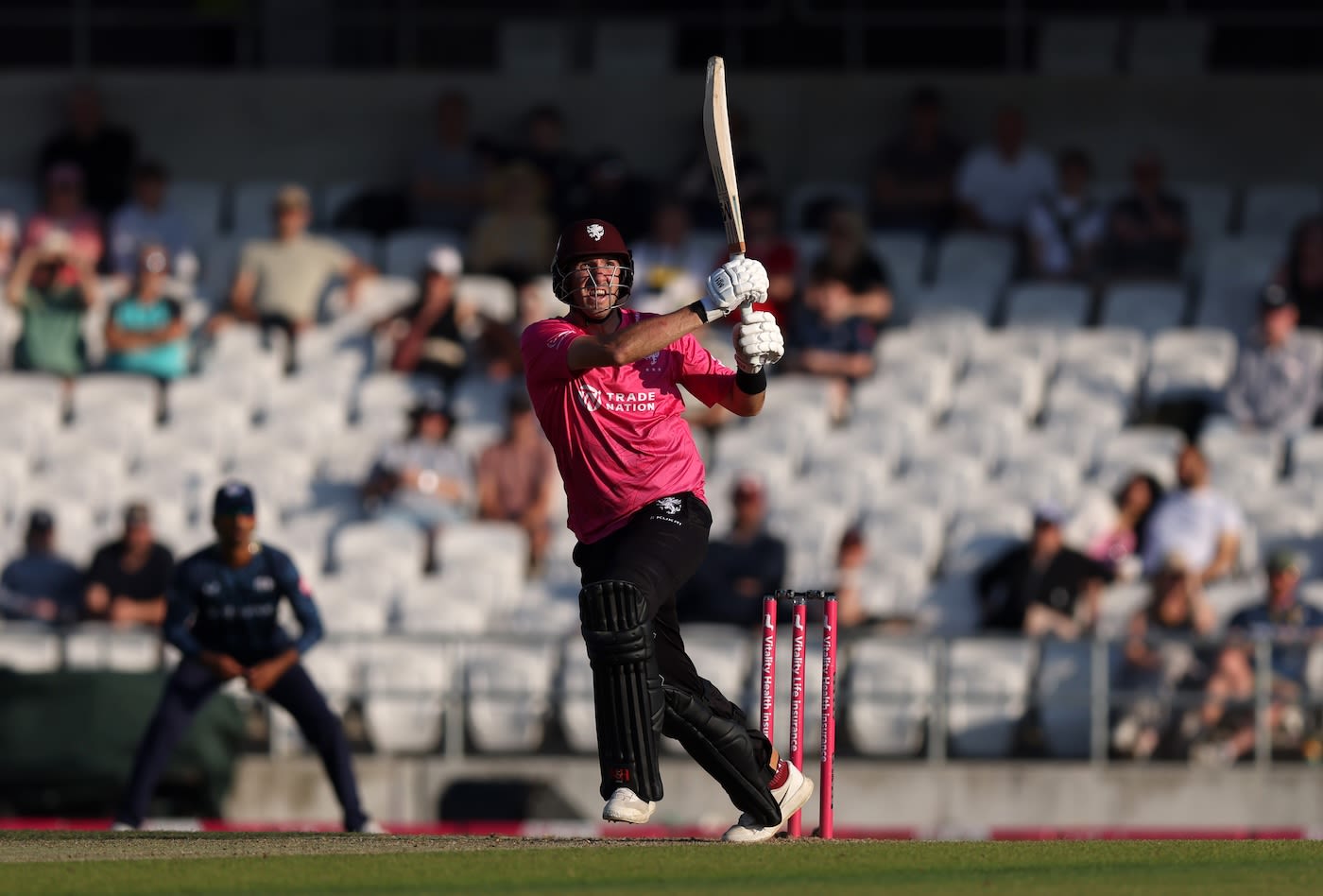 Craig Overton struck a remarkable 82* from 30