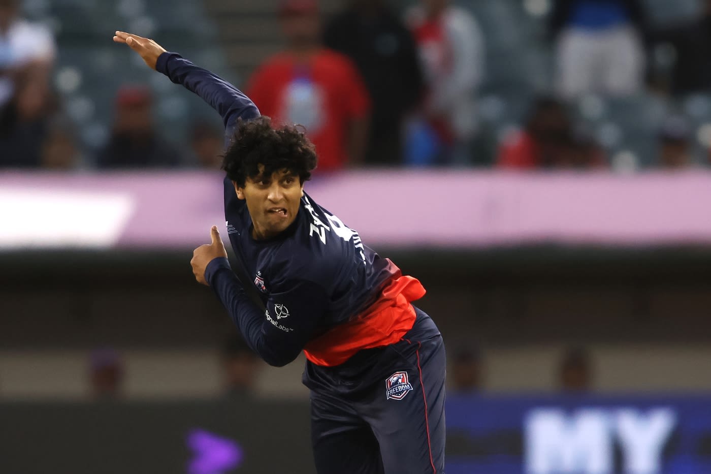 Rachin Ravindra performed an unlikely star turn with the ball, picking up 4 for 29