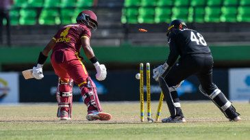 Lennox stars again as New Zealand take series lead after West Indies collapse