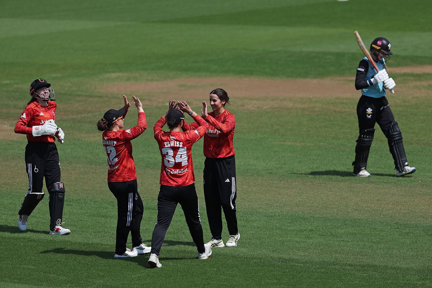 Charli Knott picked up a four-wicket haul