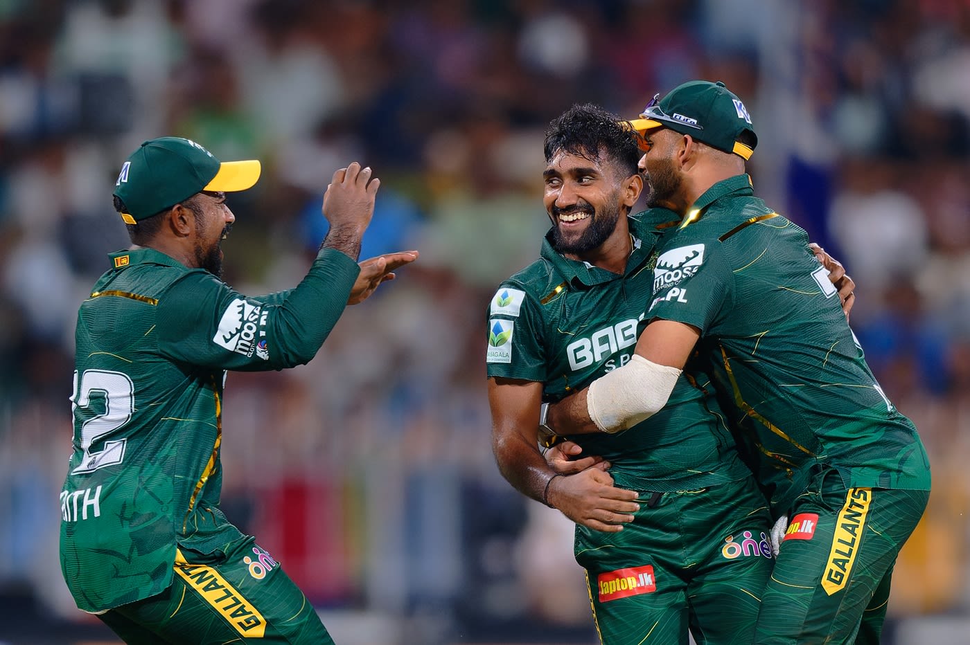 Eshan Malinga rocked Jaffna Kings with three wickets in his first two overs