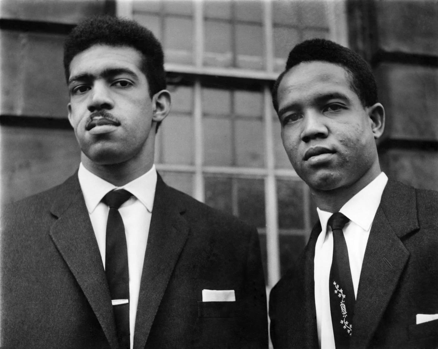 Tom Dewdney and Garry Sobers attend the inquest of Collie Smith