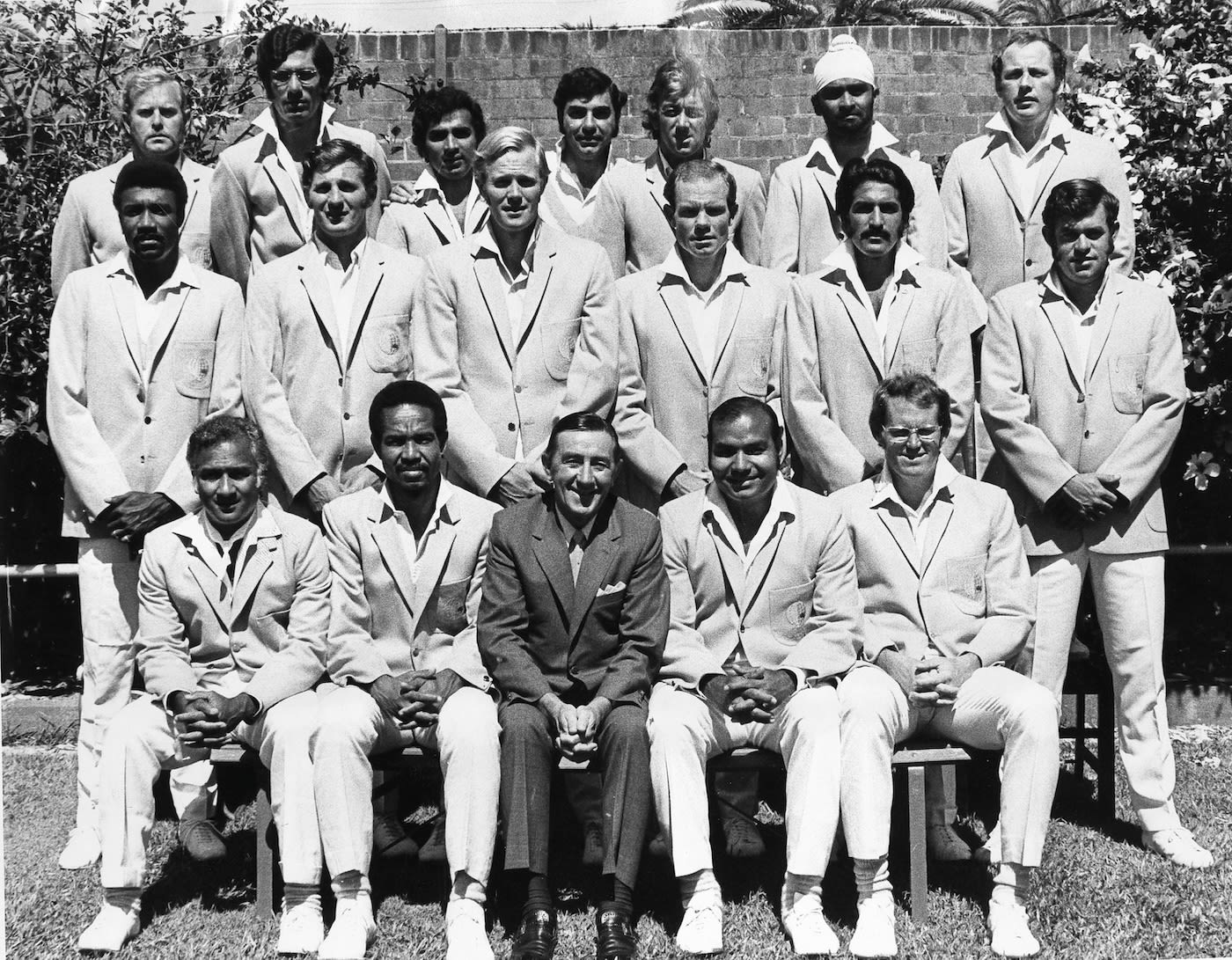 The Rest of the World team that toured Australia in 1971-72