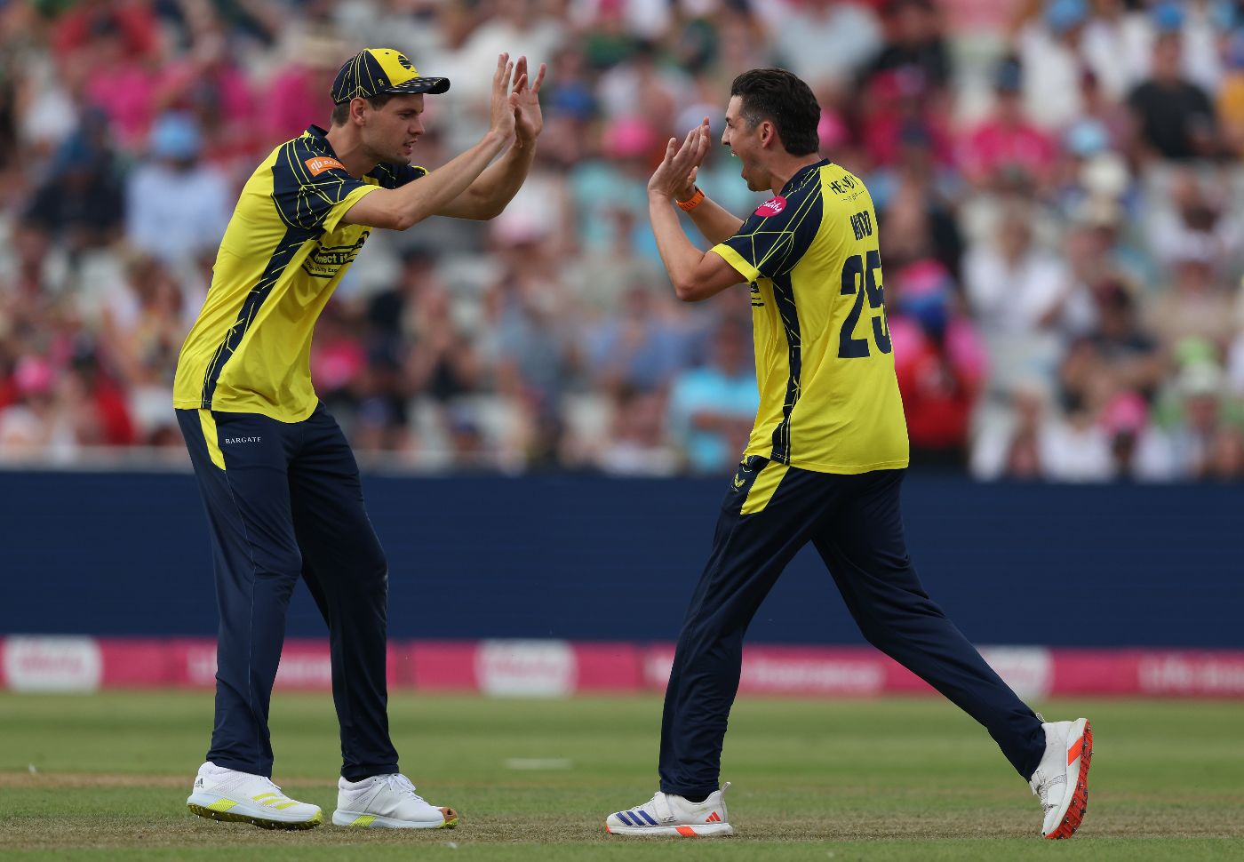 Chris Wood struck early to dismiss George Munsey