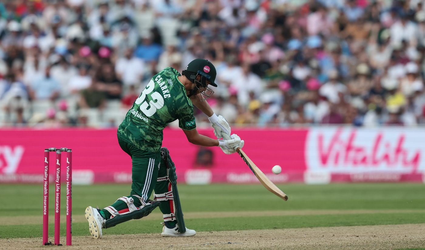 Joe Clarke picked up the tempo for Nottinghamshire