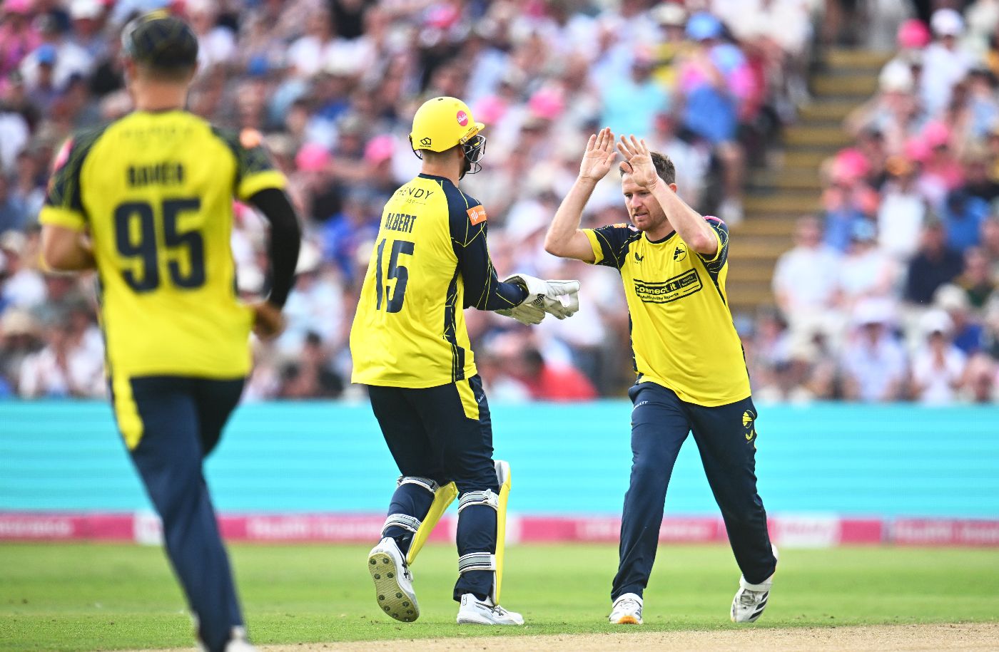 Liam Dawson dismissed Jack Haynes to keep Hampshire in command