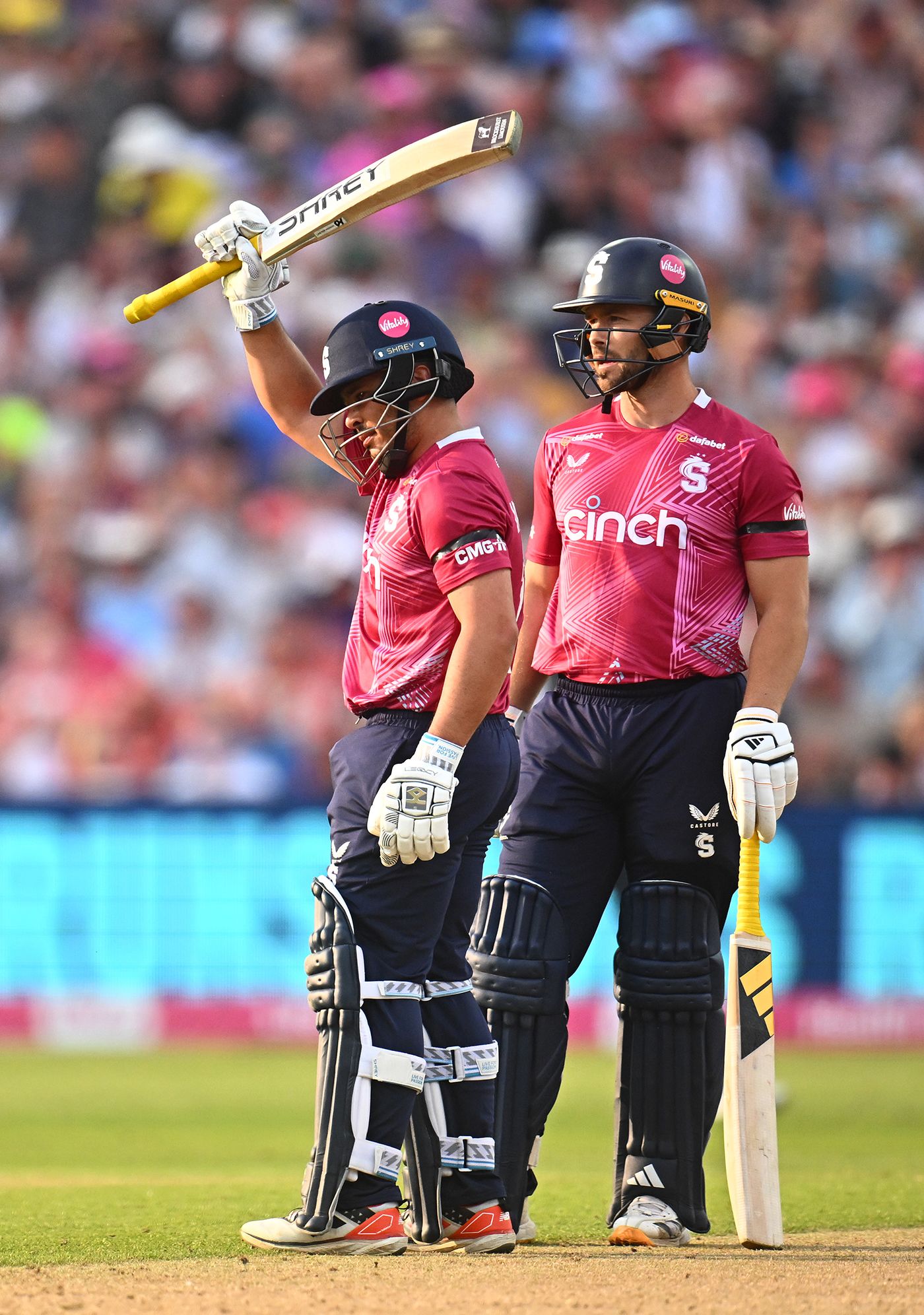 Ricardo Vasconcelos made his highest T20 score of 88