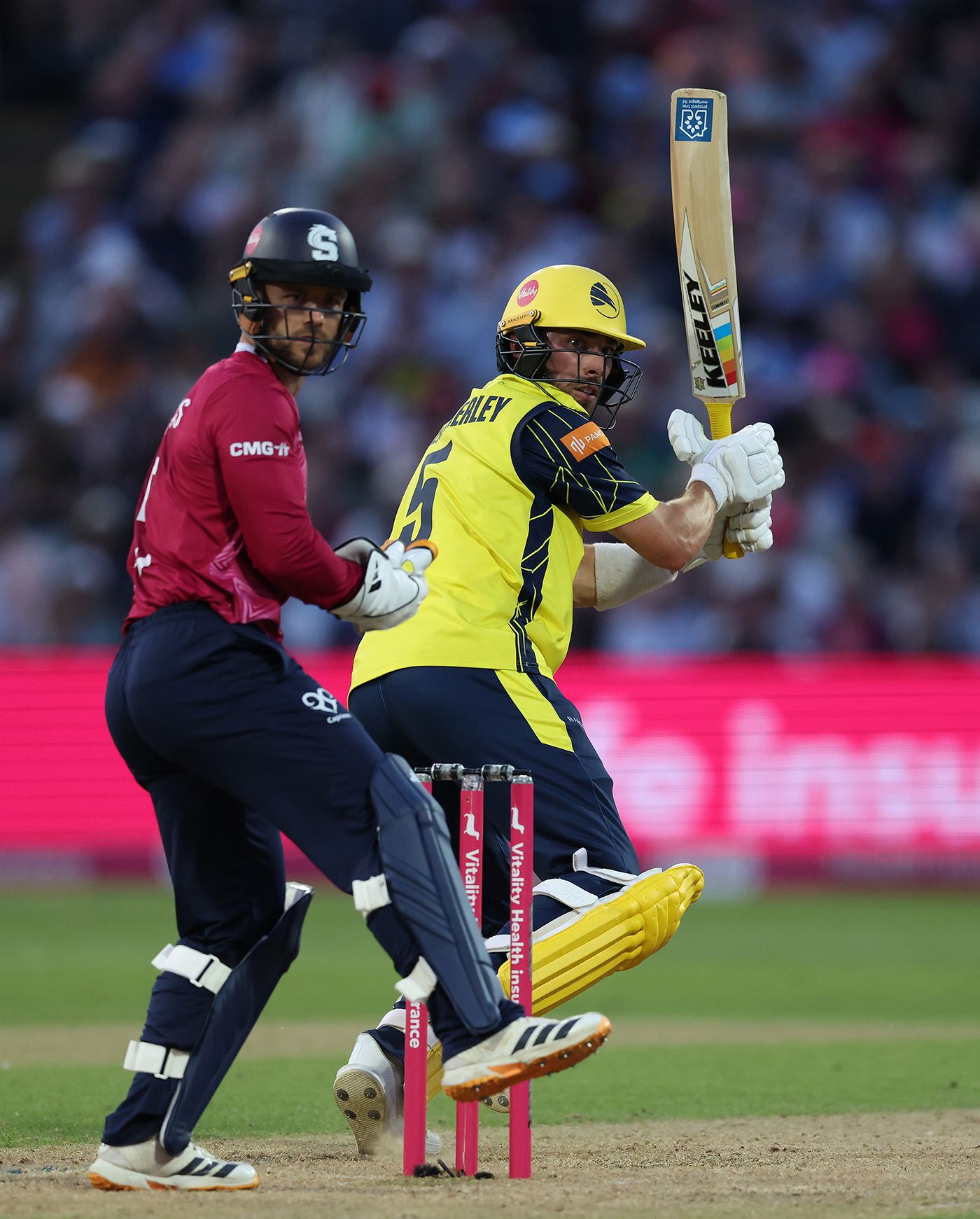Joe Weatherley scored half-centuries in both the semi and the final