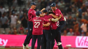 Vasconcelos leads the fight as Northants scrap for thrilling third T20 Blast title