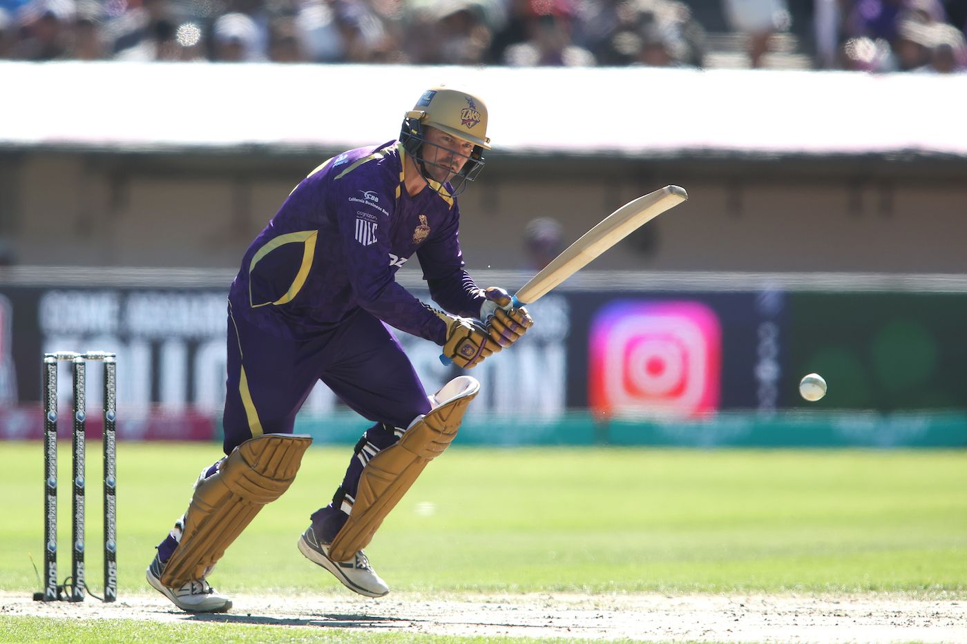 Nineteen of Colin Munro's 40 came in one over
